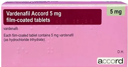 Vardenafil hydrochloride tablets 5mg